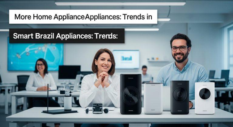 Brazilian home with smart appliances and solar panels